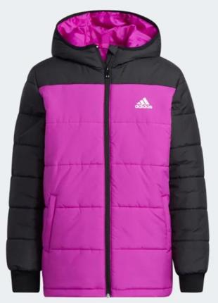 Куртка детская adidas performance yk padded jacket h45028. фирменная куртка. куртка с капюшоном