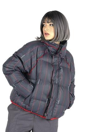 Жіноча зимова куртка пуховик jordan nike puff jacket. нова, оригінал!2 фото
