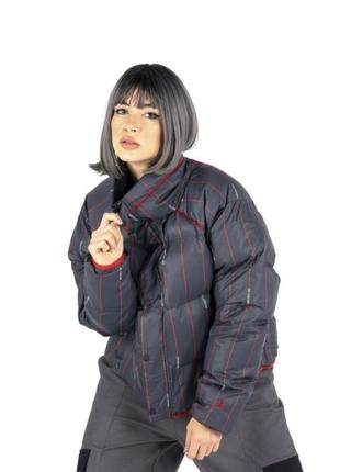Жіноча зимова куртка пуховик jordan nike puff jacket. нова, оригінал!3 фото