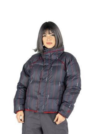 Жіноча зимова куртка пуховик jordan nike puff jacket. нова, оригінал!