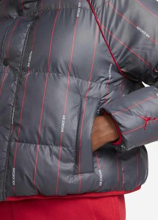 Жіноча зимова куртка пуховик jordan nike puff jacket. нова, оригінал!6 фото