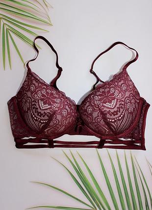 Вишуканий бюстгальтер hunkemoller 75c-80b-c пуш ап