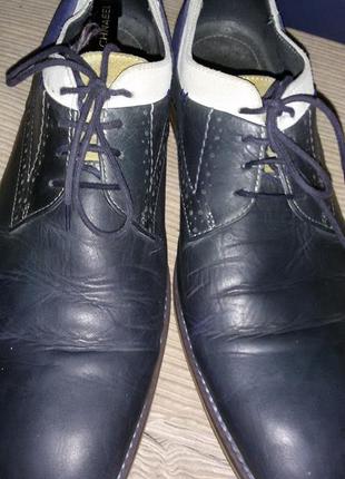 Шкіряні туфлі lauarazione artigianale розмір 46 (31 см)2 фото
