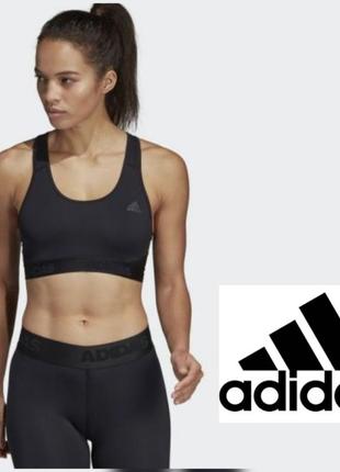 Спортивный топ бюстгальтер adidas alphaskin sport, размер s