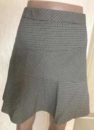 Фирменная красивая юбочка в клетку 12