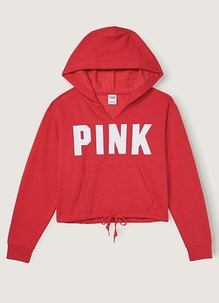 Victoria secret pink cropped hoodie hotsell