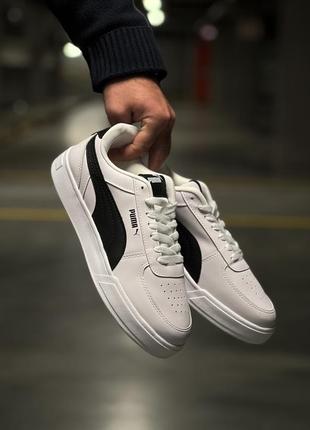 puma spring ca pro white black