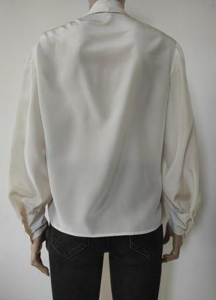 Блуза шелковая в стиле max mara4 фото