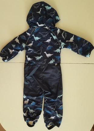 Демі комбінезон tchibo tcm динозаври 1 - 2 роки 74 -80 см чібо німеччина