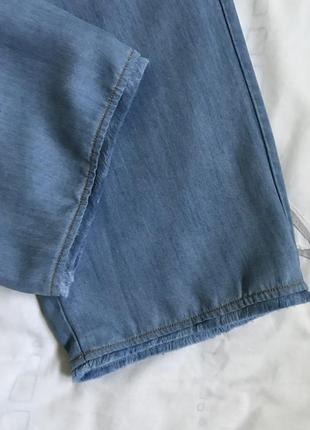 Кюлоты джинс легкие 6-8 лет3 фото