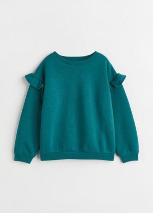 Свитшот h&m на флисе 7-8 лет