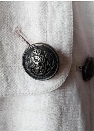 3 дня!100% лен светлый плащ тренч брючин легкое пальто цвет айвори + слойф