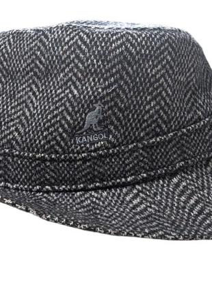 Kangol trilby твідовий капелюх  ⁇ ялинка  ⁇  Cherringbone ⁇  56 см обвід