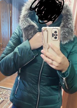 Зимова курточка zara1 фото