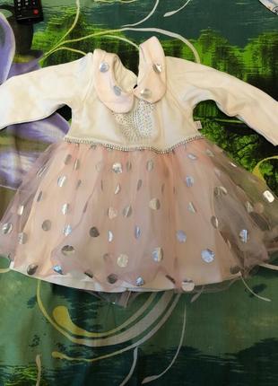 Платье на 68