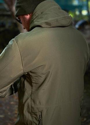 Костюм soft shell esdy олива, софт шел куртка тактична та штани, водонепроникний s-3xl4 фото