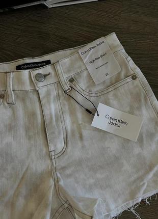 Женские шорты джинсовые, calvin klein, оригинал3 фото