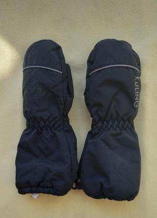 Дитячі термо рукавиці краги зимові водонепроникні1 фото