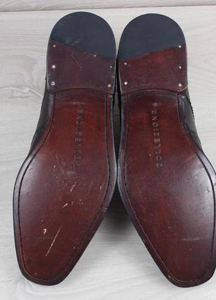 Чоловічі шкіряні туфлі collezione by marks & spencer, розмір 406 фото