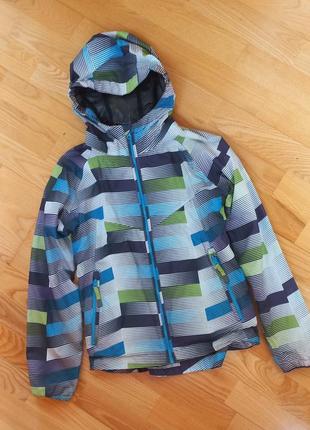 Куртка вітровка з капюшоном водовідштовхувальна куртка для хлопчика майстерня міська спортивна куртка1 фото