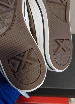 Якісні стильні натуральні шкіряні брендові  кеди converse10 фото