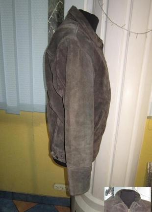 Утеплена шкіряна чоловіча куртка david moore. німеччина. лот 7826 фото