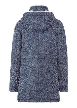 Жіноча флісова куртка, куртка жіноча трикотажна, тепла плюшева підкладка, euro xs 32/34, esmara3 фото