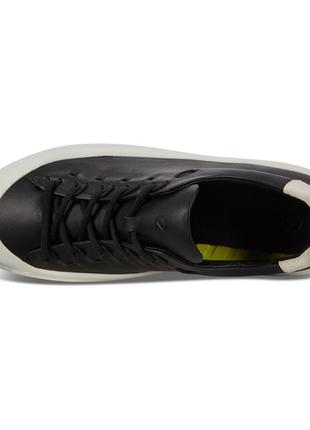 Кожаные сникерсы кеды ecco flexure t-cap