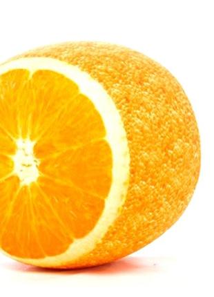 Пуф пуфик апельсин надувний2 фото