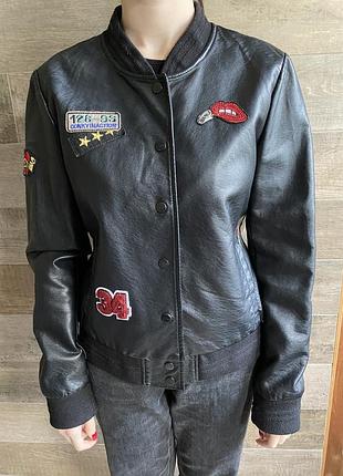 Куртка из кожзама only