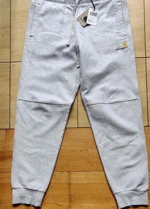 Мужские брюки carhartt wip american script jogging pant, р. l3 фото