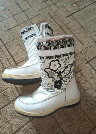 Зимові сапожки для дівчинки