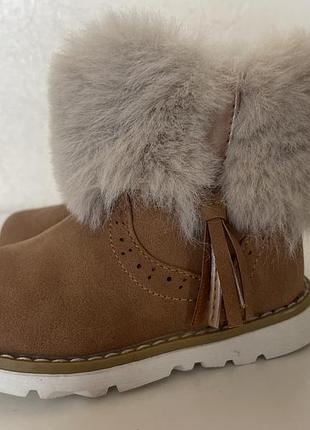 Теплые сапожки