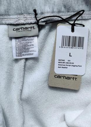 Мужские брюки carhartt wip american script jogging pant, р. l5 фото