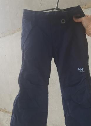 Зимні утеплені термо штани лижні на флісі 116 см 6 рочків2 фото