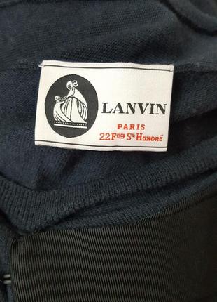 Кашемировый свитер lanvin оригинал9 фото