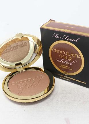 Chocolate gold too faced soleil lumineux2 фото