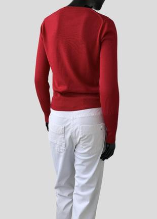 Шерстяной свитер кардиган joop на пуговицах 100% мериносовая шерсть3 фото
