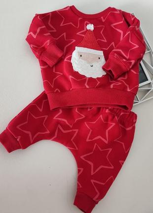 Костюм новогодний next 0-1 newborn1 фото