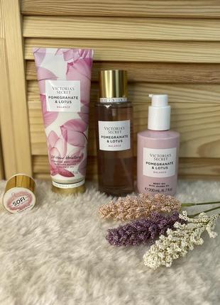 Мист виктория сикрет pomegranate & lotus гранат и лотос victoria's secret оригинал5 фото