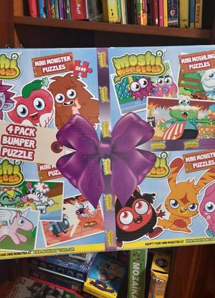 Moshi monsters великий набір пазлів моші монстри дитячі розвивальні яскраві