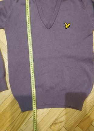 Світер шерсть lyle &scott6 фото