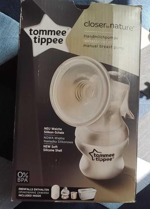 Механический молокоотсос tommee tippee1 фото