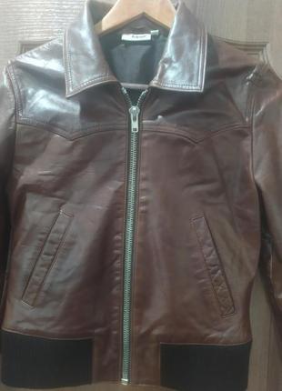 Куртка жін шкіра нат 34/36