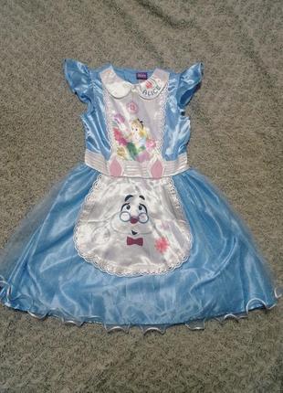 Карнавальное платье алиса в стране чудес 7- 8 лет