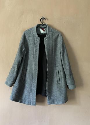 Пальто из натуральной шерсти размер s m zara распродаж