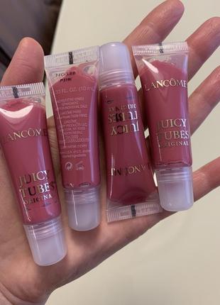 Легендарний блиск для губ 10 мл lancôme juicy tube original tickled pink6 фото