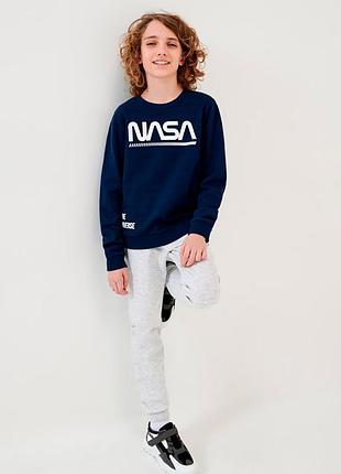 Дитячий утеплений джемпер світшот nasa sinsay на хлопчика 36775