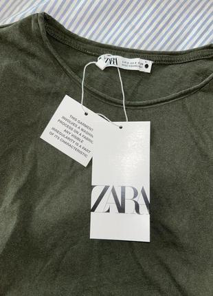 Футболка zara у вареному стилі1 фото