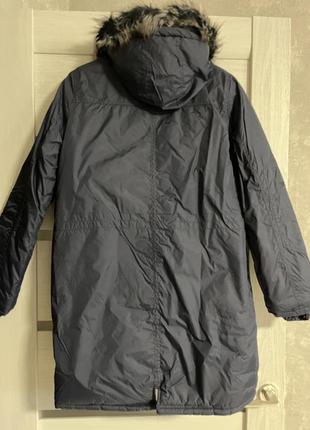 Подростковая удлиненная куртка с капюшоном pepperts на рост 170 см2 фото